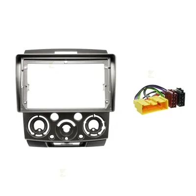 Kenwood DMX6009AXS + Aerpro AKFO1 Bundle 9 Inch Trapezoid Head Unit with install kit to suit ford ranger & mazda bt-50 2006-2011