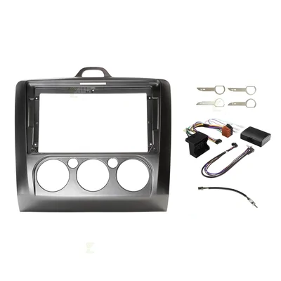 Kenwood DMX6009AXS + Aerpro AKFO5 Bundle 9 Inch Trapezoid Head Unit with install kit to suit ford focus 2005-2011