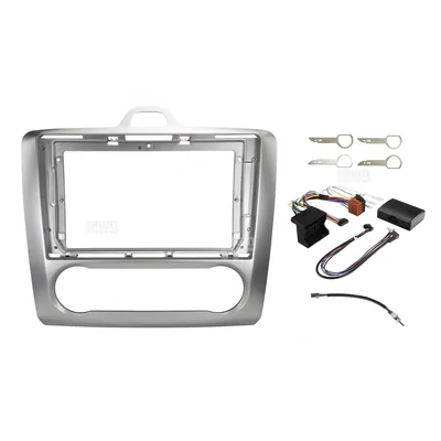 Kenwood DMX6009AXS + Aerpro AKFO8 Bundle 9 Inch Trapezoid Head Unit with install kit to suit ford focus 2007-2011