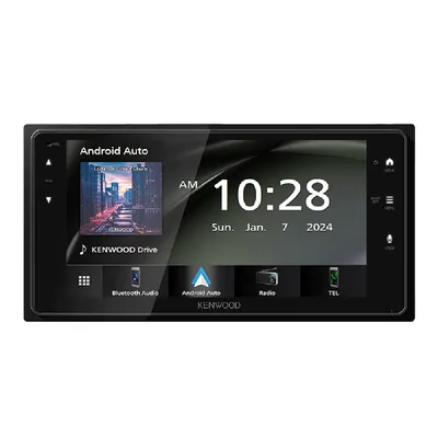 Kenwood DMX723WS 6.8-Inch 200mm Wireless Apple CarPlay Android Auto Head Unit