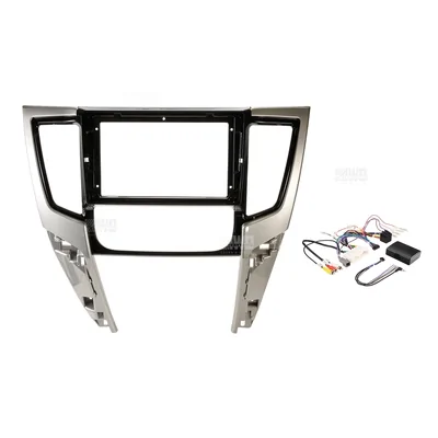 Kenwood DMX80AXS + Aerpro AKMB30 Bundle 9 Inch Trapezoid Head Unit with install kit to suit mitsubishi triton 2019-2024