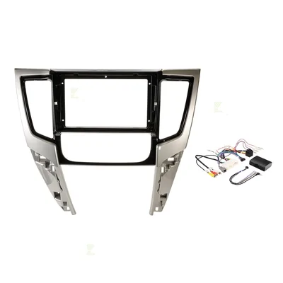 Alpine INE-AW409S + Aerpro AKMB30 Bundle 9 Inch Trapezoid Head Unit with install kit to suit mitsubishi triton 2019-2024