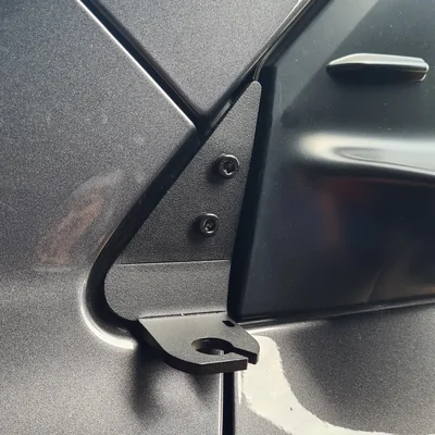 GMF4x4 MB-012P (012P-MB) Landcruiser LC200 Series Mirror Aerial Antenna Bracket 2015+ Passenger Side