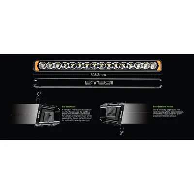 STEDI ST-02-SRT-116 Sport Plus Single Row 21.5 inch 16 LED Light Bar