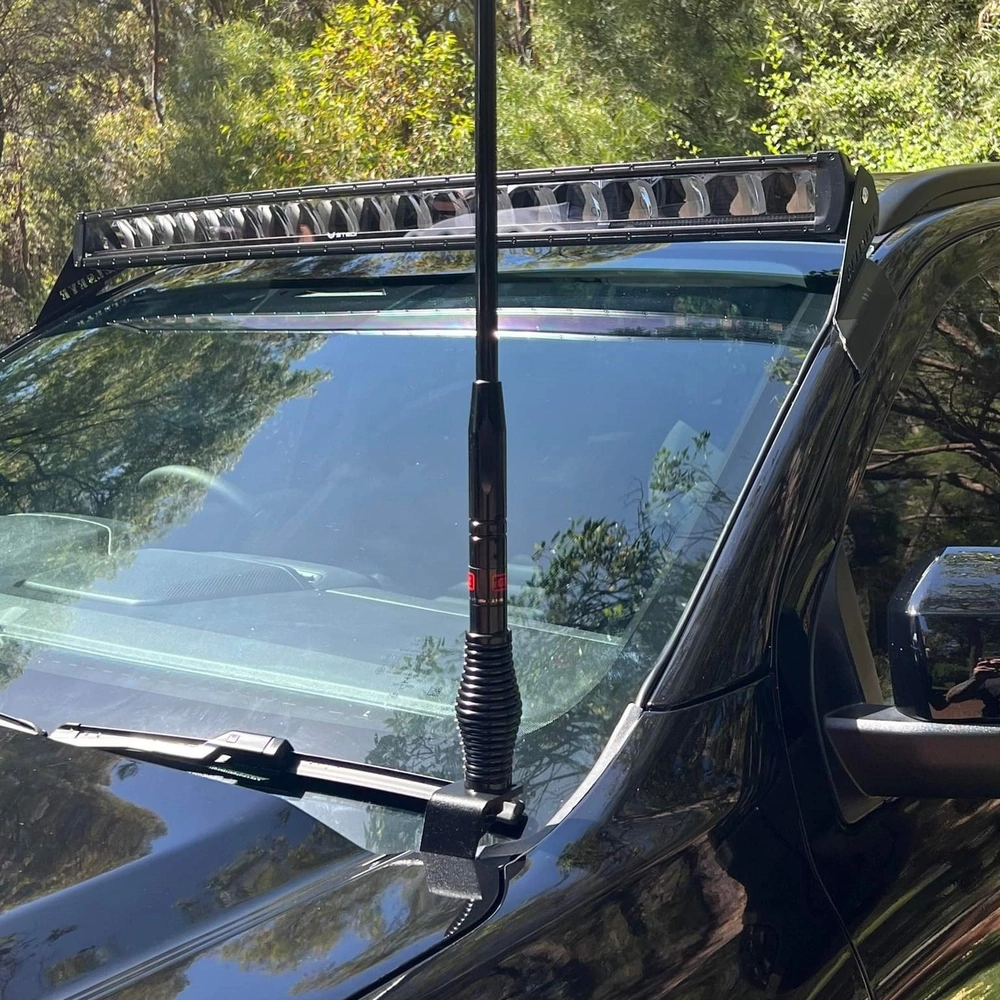 GMF4x4 BB-035P (035P-BB) Ford Ranger RA 2022+ Bonnet UHF Antenna Bracket Passenger Side