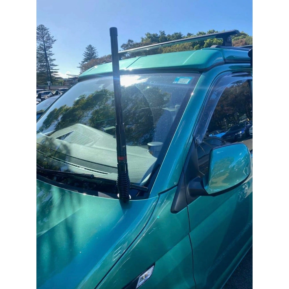 GMF4x4 BB-071P (071P-BB) VW Transporter Citivan T6.1 Bonnet Aerial UHF Antenna Bracket 2011-2022 Passenger Side