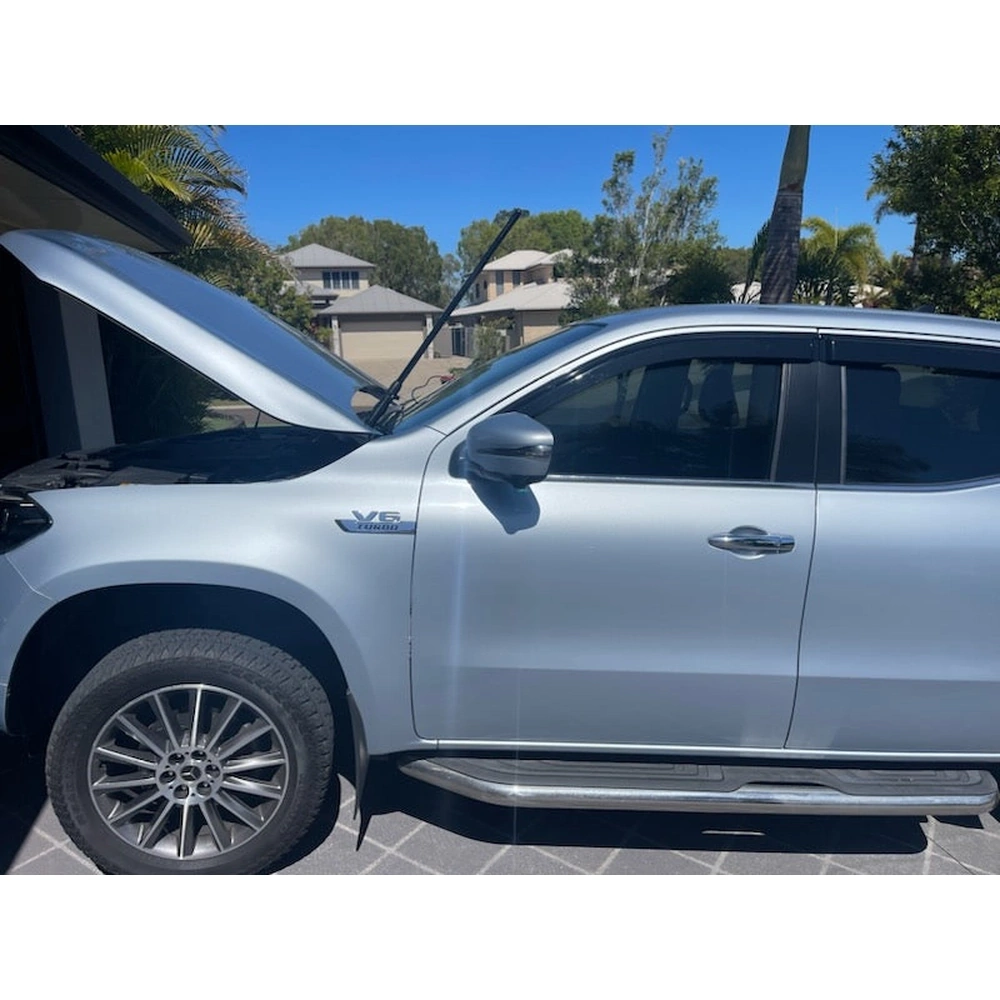 GMF4x4 BB-072P (072P-BB) Mercedes X-Class Ute Bonnet Aerial UHF Antenna Bracket 2017+ Passenger Side