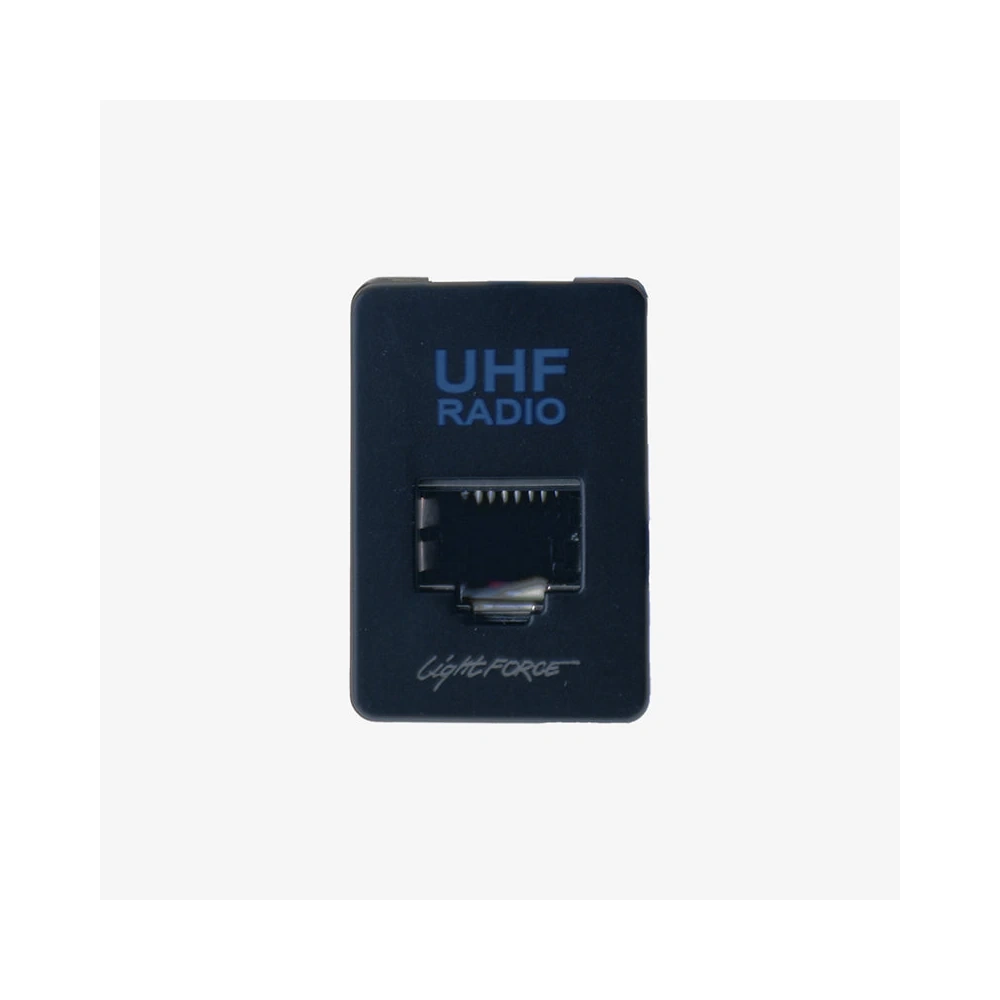LightForce CBRJ45FPR RJ45 Passthrough To Suit Toyota - Red