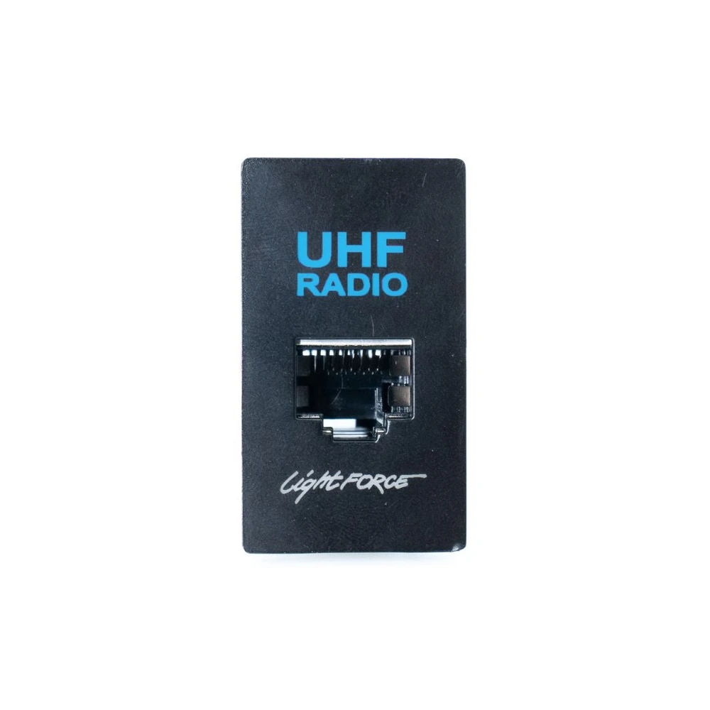 LightForce LFRJ45TY3B RJ45 Passthrough to suit Toyota 70-80 Series & More - Blue