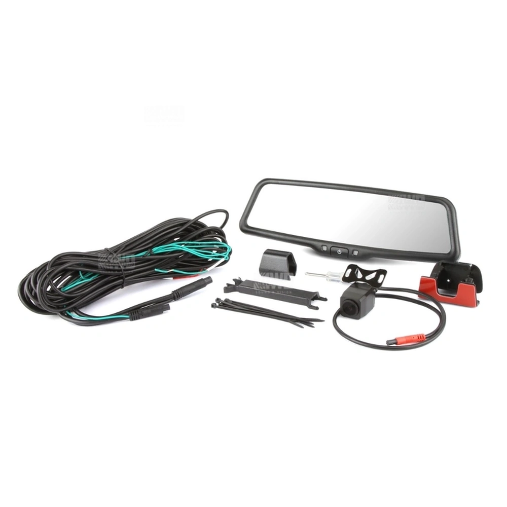DNA Audio RVS966OEM Premium OEM Style 9.66 Inch Replacement Mirror & Camera Kit with Auto Brightness