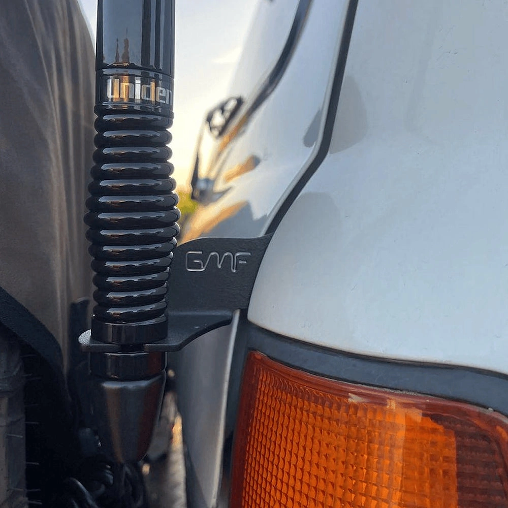 GMF4x4 TG-123P (123P-TG) Landcruiser LC80 Aerial UHF Antenna Tailgate Bracket Passenger Side