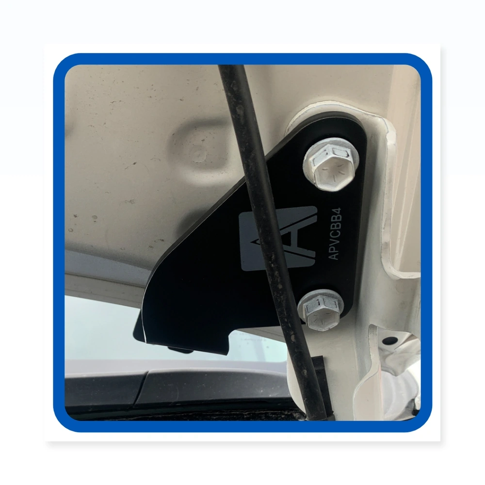 Toyota Hilux Uniden X76 Value Pack 5W UHF CB Radio & Antenna with Bonnet Bracket Essential Install Bundle 2015-2025