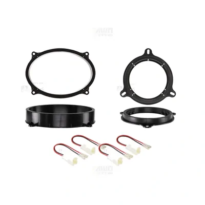 Nissan Patrol Y62 Kicker 6x9-Inch Front and 6.5-Inch Rear Speaker Upgrade Bundle 2013-Onwards