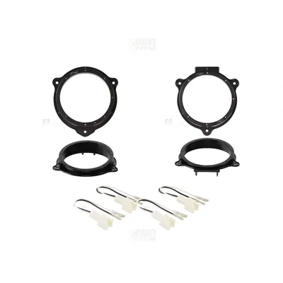 Ford Falcon FG Alpine 6.5-Inch Front and Rear Speaker Upgrade Bundle 2008-2011