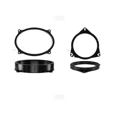Nissan Navara D27 Alpine 6x9-Inch Front and 6.5-Inch Rear Speaker Upgrade Bundle 2025-Onwards