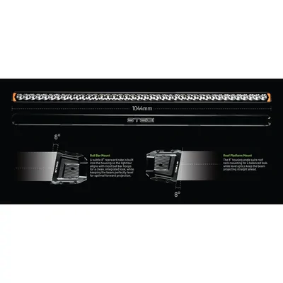 STEDI ST-02-SRT-132 Sport Plus Single Row 41.5 inch 32 LED Light Bar