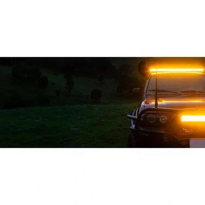 STEDI ST12SPR224A Sport Plus Lightbar Double Row 14-Inch 24 LED Amber Cover