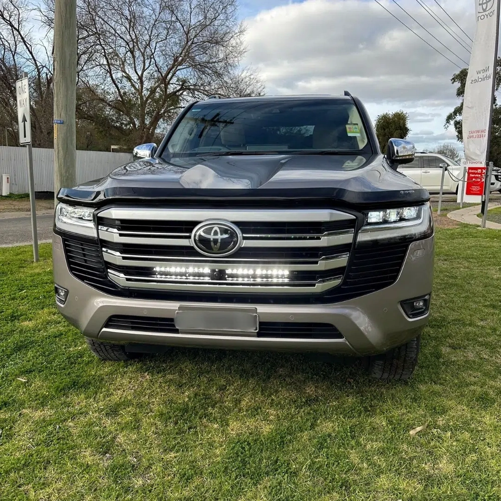 Behind Grille Light Bar Kit Suits Toyota 300 Series Land Cruiser 2021 - March 2025