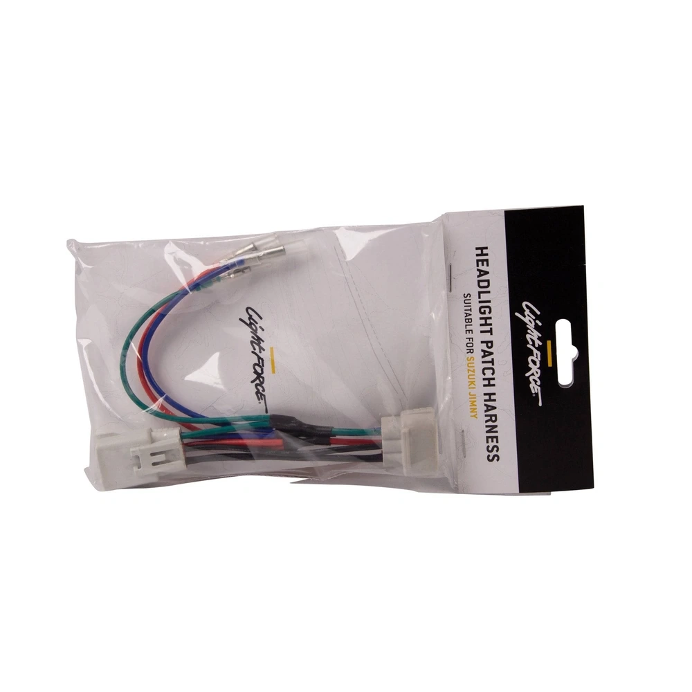 LightForce CB6PINJNY Headlight Patch Harness suits Suzuki Jimny