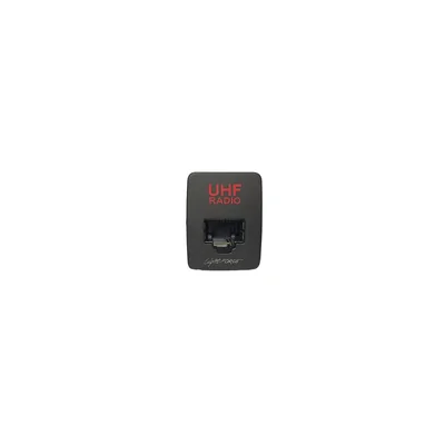 LightForce CBRJ45N2C RJ45 Passthrough to suit Nissan 23mm x 30mm - Cyan