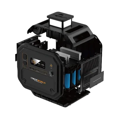 iTechworld PS2800 PRO Portable Lithium Power Station With Bluetooth 2800W 180AH