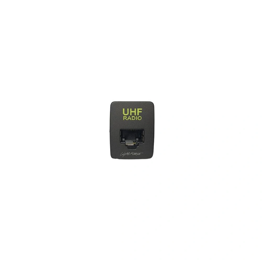 LightForce CBRJ45N2R RJ45 Passthrough to suit Nissan 23mm x 30mm - Red