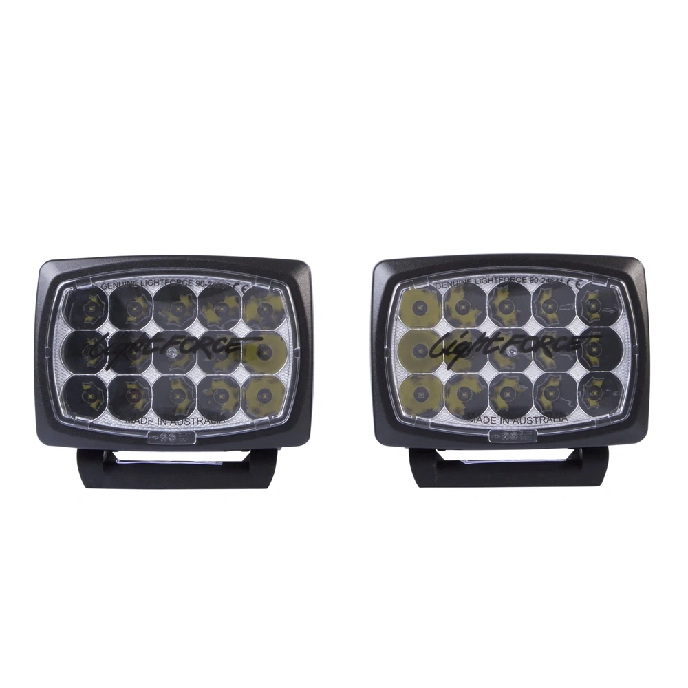 LightForce DLSTRIKERLEDPKUS Striker Professional Edition LED Driving Light - Dual Pack - Dual Pack - US ONLY