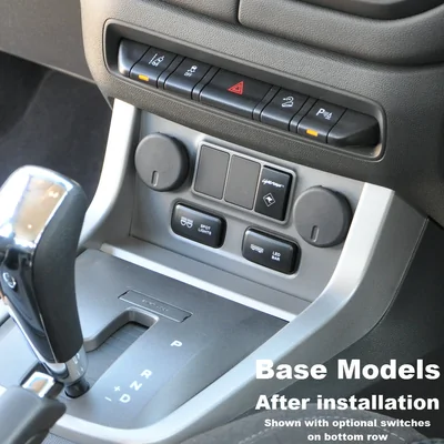 LightForce CBFASCIA2 Replacement Switch Fascia to suit Holden Colorado and Isuzu D-Max/MU-X