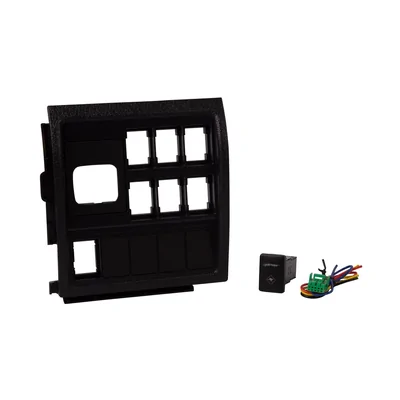LightForce CBFASCIA3 Replacement Switch Fascia to suit Toyota Landcruiser 200 Series - Black