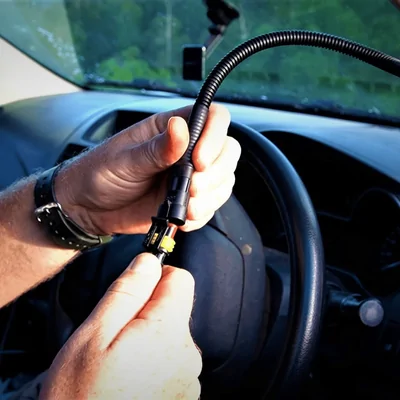LightForce SL240ALI Blitz 240mm Halogen Handheld - Alligator Clip
