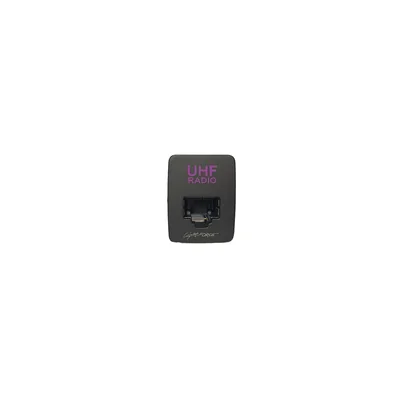 LightForce CBRJ45N2C RJ45 Passthrough to suit Nissan 23mm x 30mm - Cyan