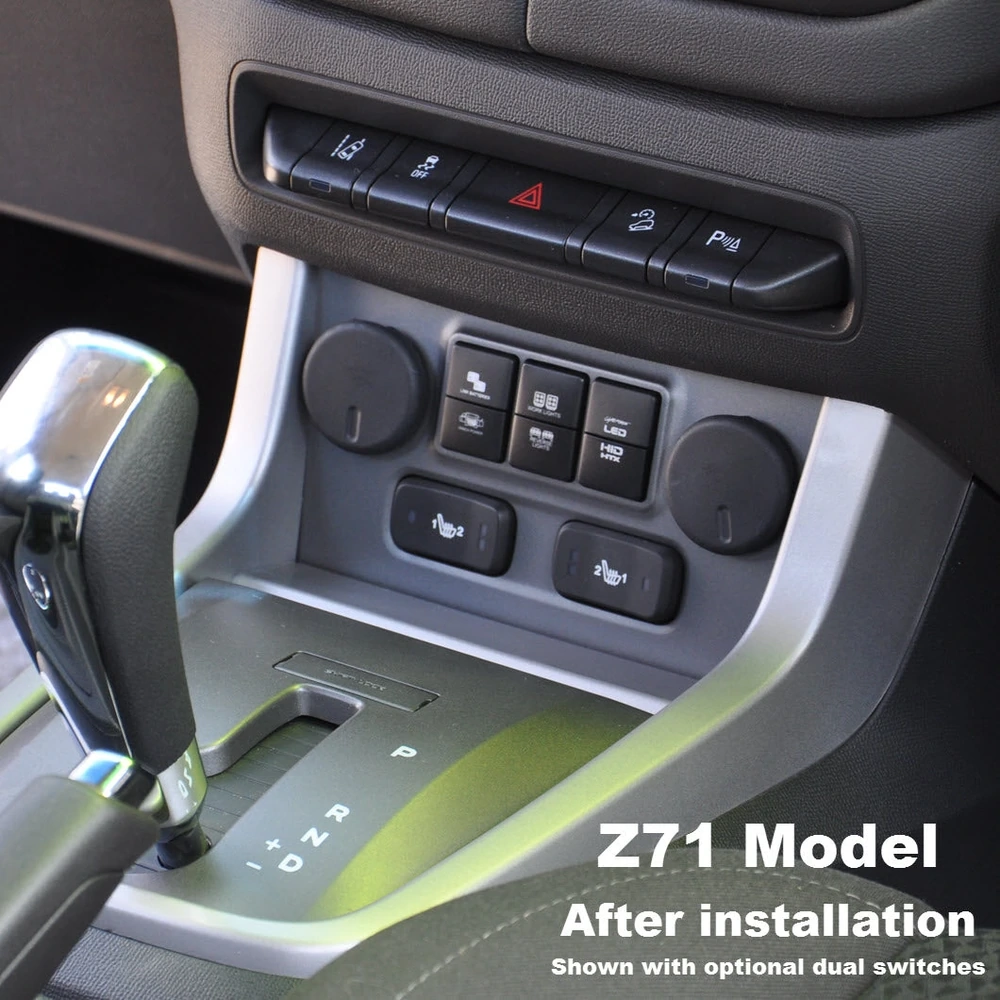 LightForce CBFASCIA2 Replacement Switch Fascia to suit Holden Colorado and Isuzu D-Max/MU-X