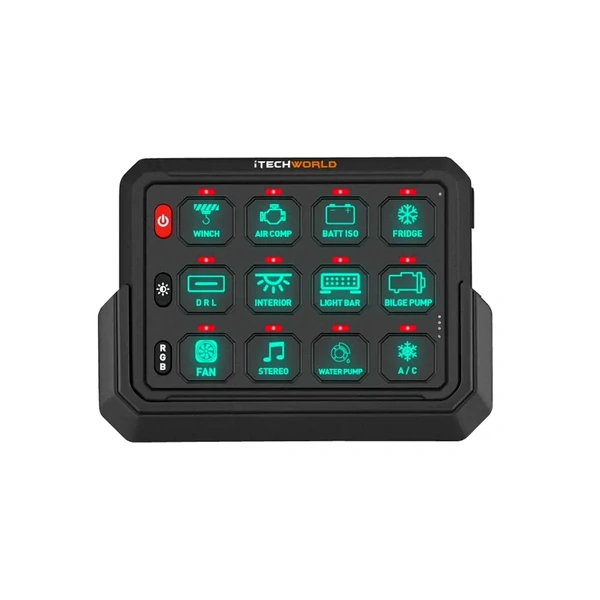 iTechworld Wireless Switch Panel 12 GANG
