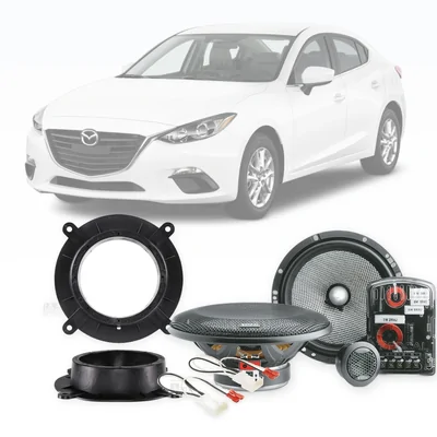 Mazda 3 Axela BM Focal 6.5-Inch Front Speaker Upgrade Bundle 2013-2016
