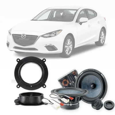 Mazda 3 Axela BM Focal 6.5-Inch Front Speaker Upgrade Bundle 2013-2016