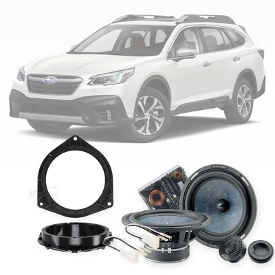 Subaru Outback Focal 6.5-Inch Front Speaker Upgrade Bundle 2015-2020