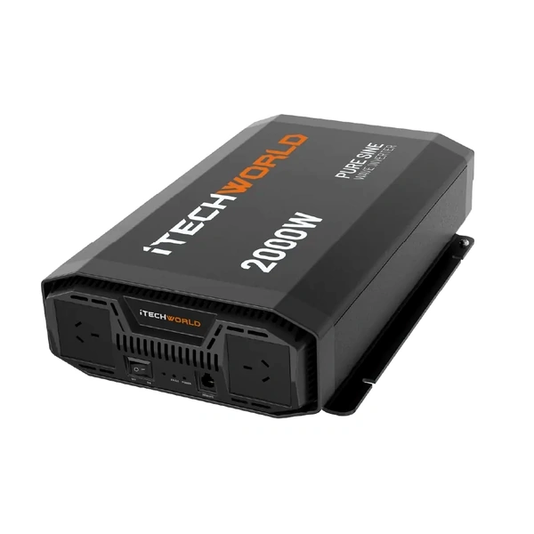 iTechworld 2000W Pure Sine Wave Inverter 12V to 240V