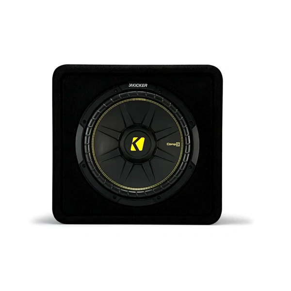 Kicker 44VCWC124 – 12″ Ported Subwoofer Enclosure 300 Watts RMS 4 Ohm