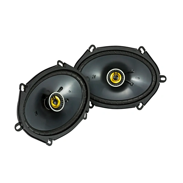 Kicker 46CSC684 – 5″ X 7″ (130mm X 180mm) 75 Watts RMS 2-way Coaxial Speakers