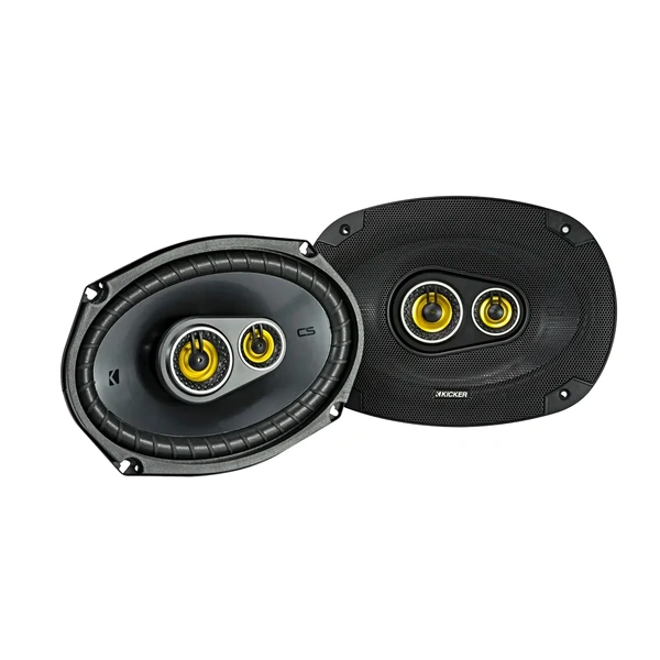 Kicker 46CSC6934 – 6″ X 9″ (160mm X 230mm) 150 Watts RMS 3-way Coaxial Speakers