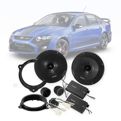 Ford Falcon FG Kicker 6.5-Inch Front Speaker Upgrade Bundle 2008-2011