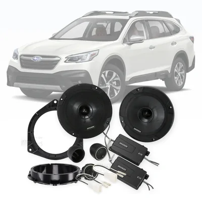 Subaru Outback Kicker 6.5-Inch Front Speaker Upgrade Bundle 2015-2020