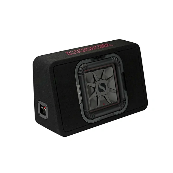 Kicker 46TL7T102 – 10″ Sealed Thin Subwoofer Enclosure 500 Watts RMS 2 Ohm