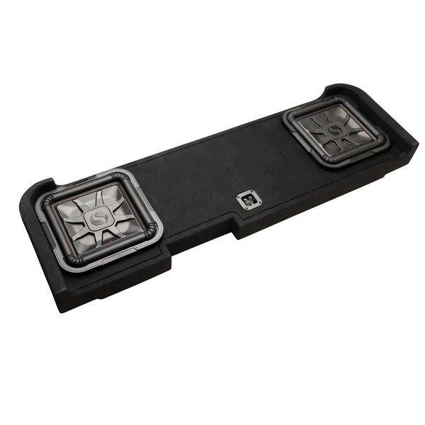 Kicker 51KGMDL7T122 L7T Custom Fit Dual 12” Subwoofer Enclosure Chevy/GMC-Specific