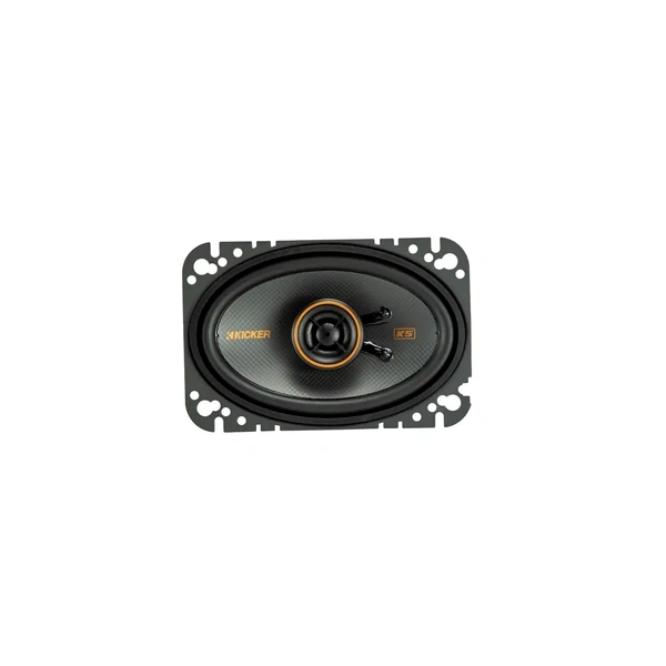Kicker 51KSC4604 – 4″ X 6″ (100mm X 160mm) 75 Watts RMS 2-way Coaxial Speakers