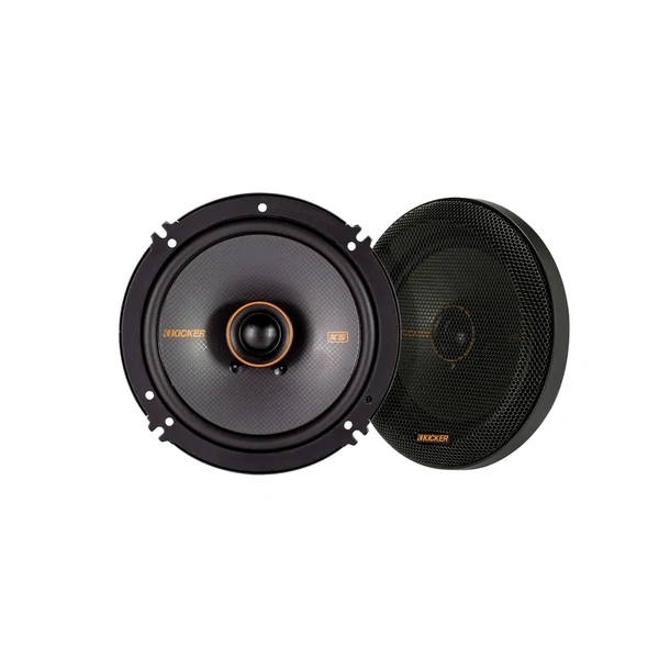 Kicker 51KSC6504 – 6.5″ (160mm) 100 Watts RMS 2-way Coaxial Speakers