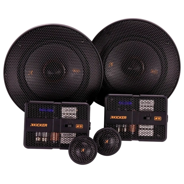 Kicker 51KSS504 – 5.25″ Component Speaker System 75 Watts RMS