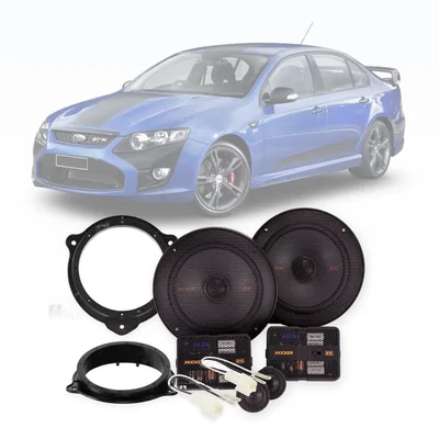 Ford Falcon FG Kicker 6.5-Inch Front Speaker Upgrade Bundle 2008-2011