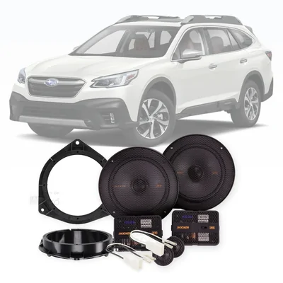 Subaru Outback Kicker 6.5-Inch Front Speaker Upgrade Bundle 2015-2020
