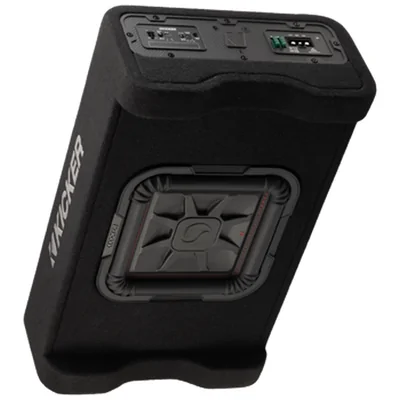 Kicker 53PL7TDF10 Down-Firing 10" L7T Subwoofer Enclosure 500-watt amp Base Control Included